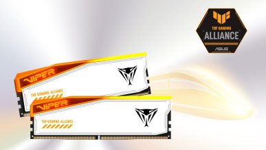 Viper Gaming prezentuje pamięci DDR5 z serii Viper Elite 5 TUF Gaming Alliance z podświetleniem RGB