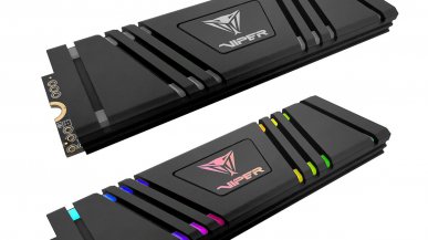 VIPER VPR400 RGB - Patriot prezentuje superszybki dysk SSD M.2 PCIe Gen4 x4 z podświetleniem RGB