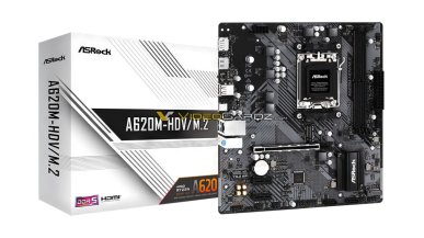 Wyciekły zdjęcia płyty głównej AMD A620 od ASRock. Szczegóły supertanich modeli pod nowe Ryzeny