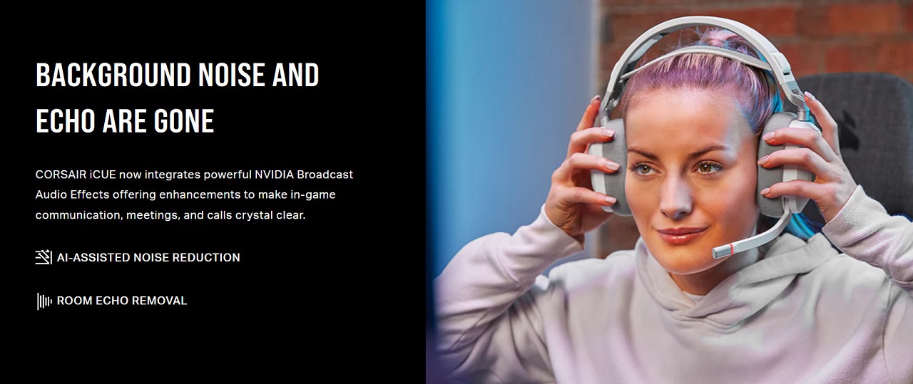 NVIDIA Broadcast streaming Corsair