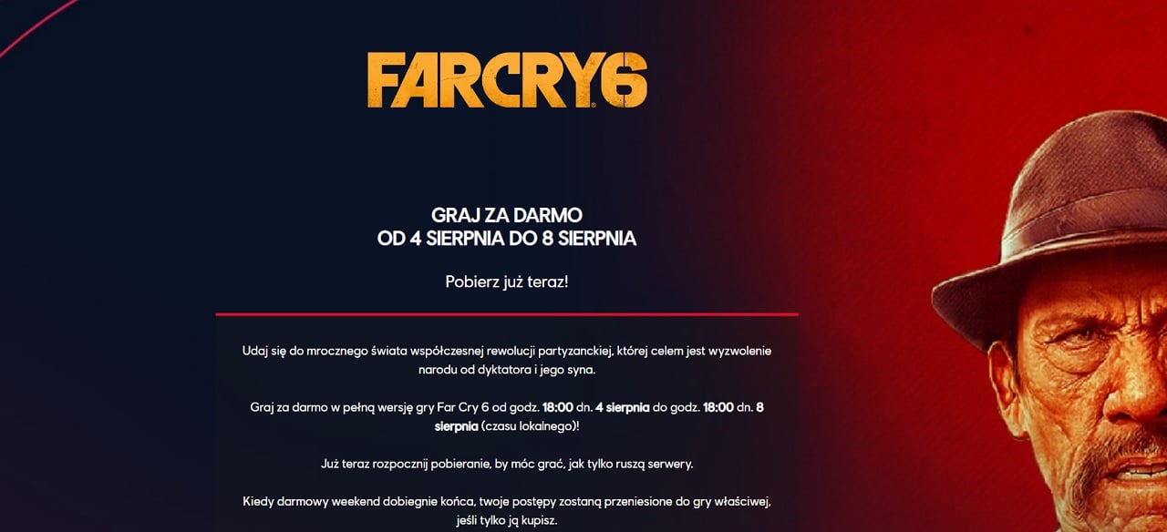 Far Cry 6 darmowy weekend