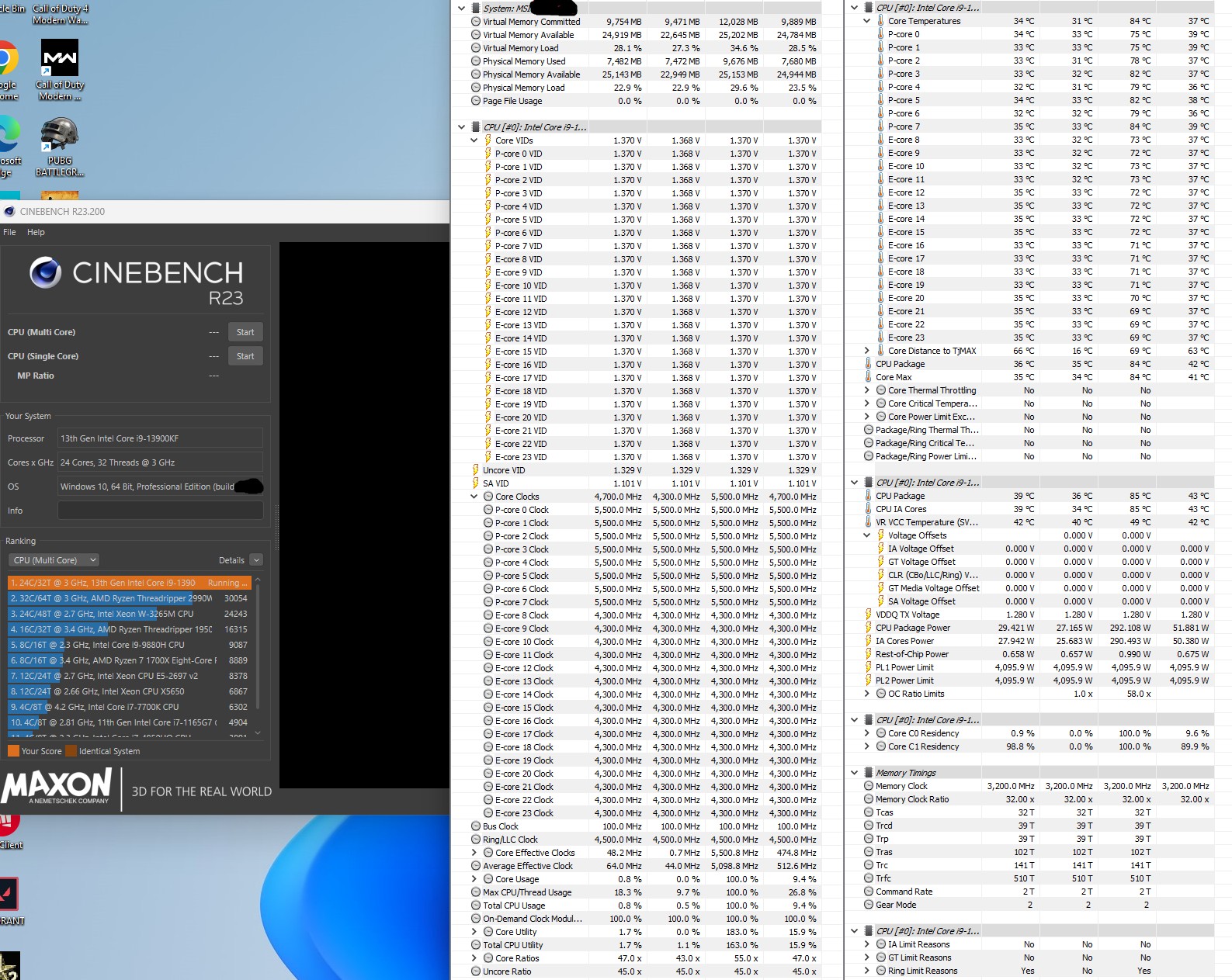 Intel Core i9-13900KF szczegóły