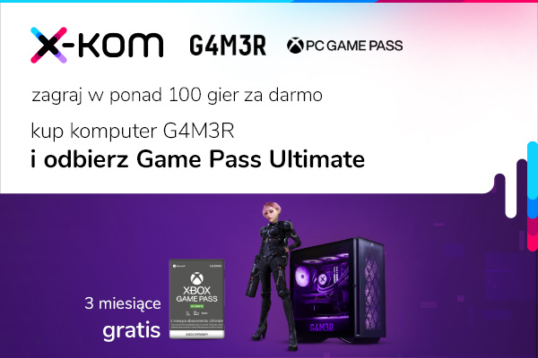 G4M3R z gamepass w prezencie 