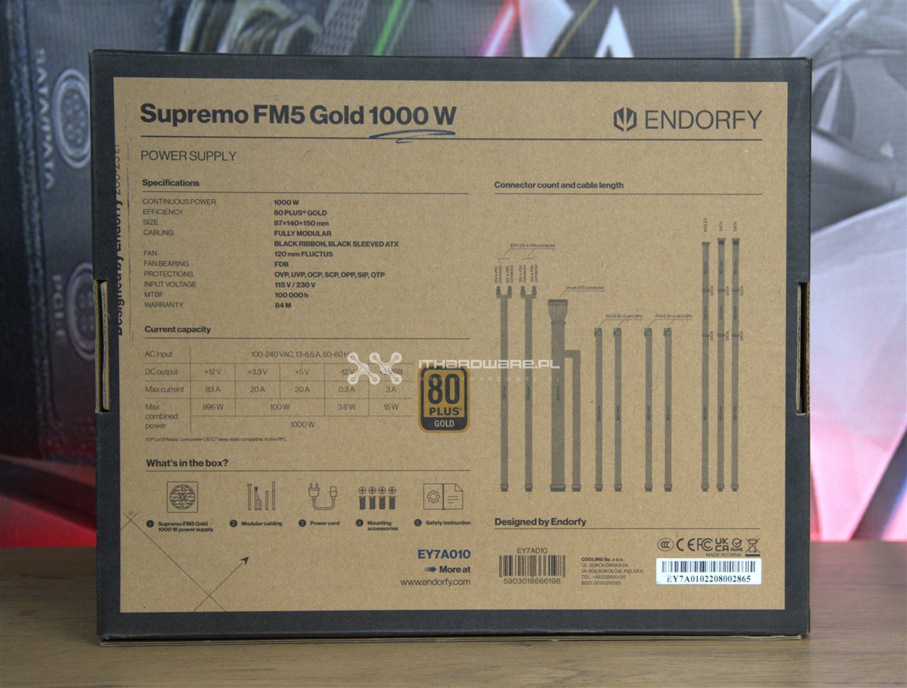ENDORFY Supremo FM5 Gold 1000 W