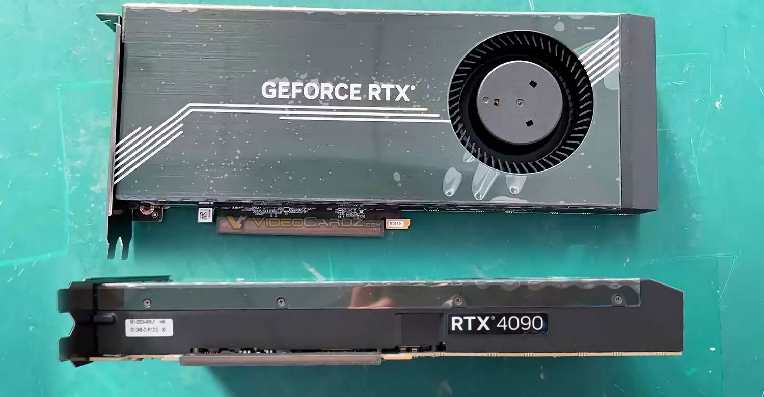 NVIDIA GeForce RTX 4090 z turbiną