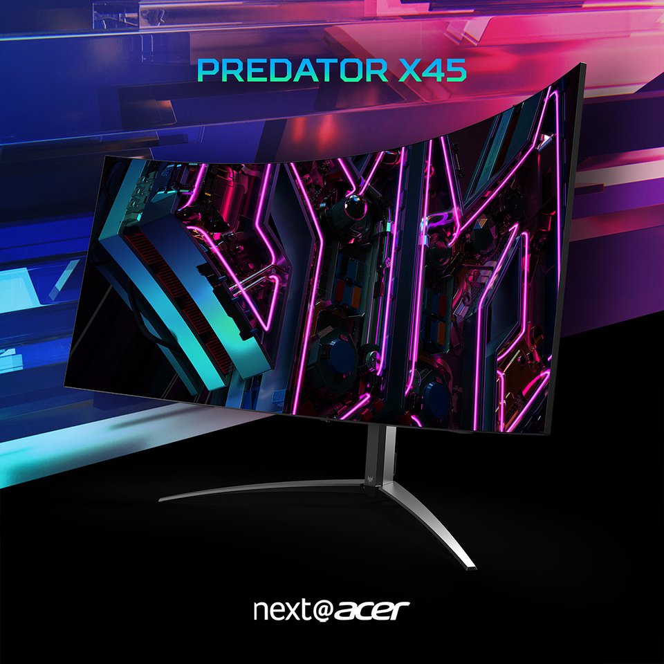 Monitory gamingowe Predator X45 i X27U