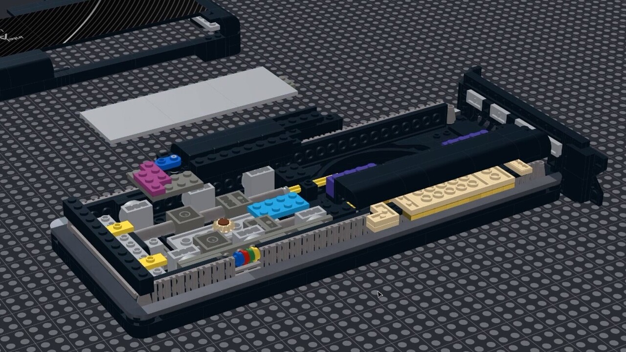 Intel Arc A750 LEGO