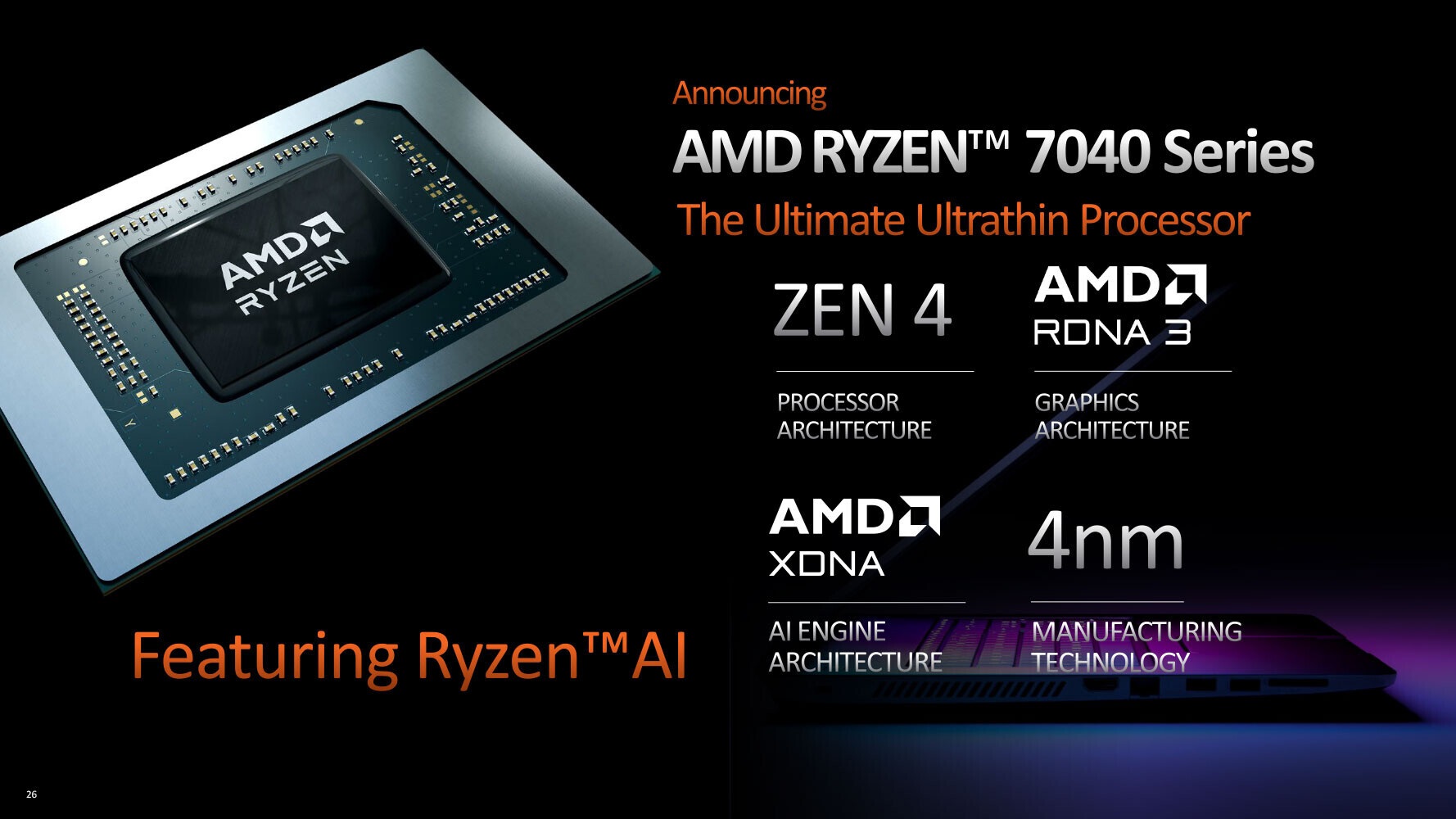 AMD Ryzen 9 7940HS 