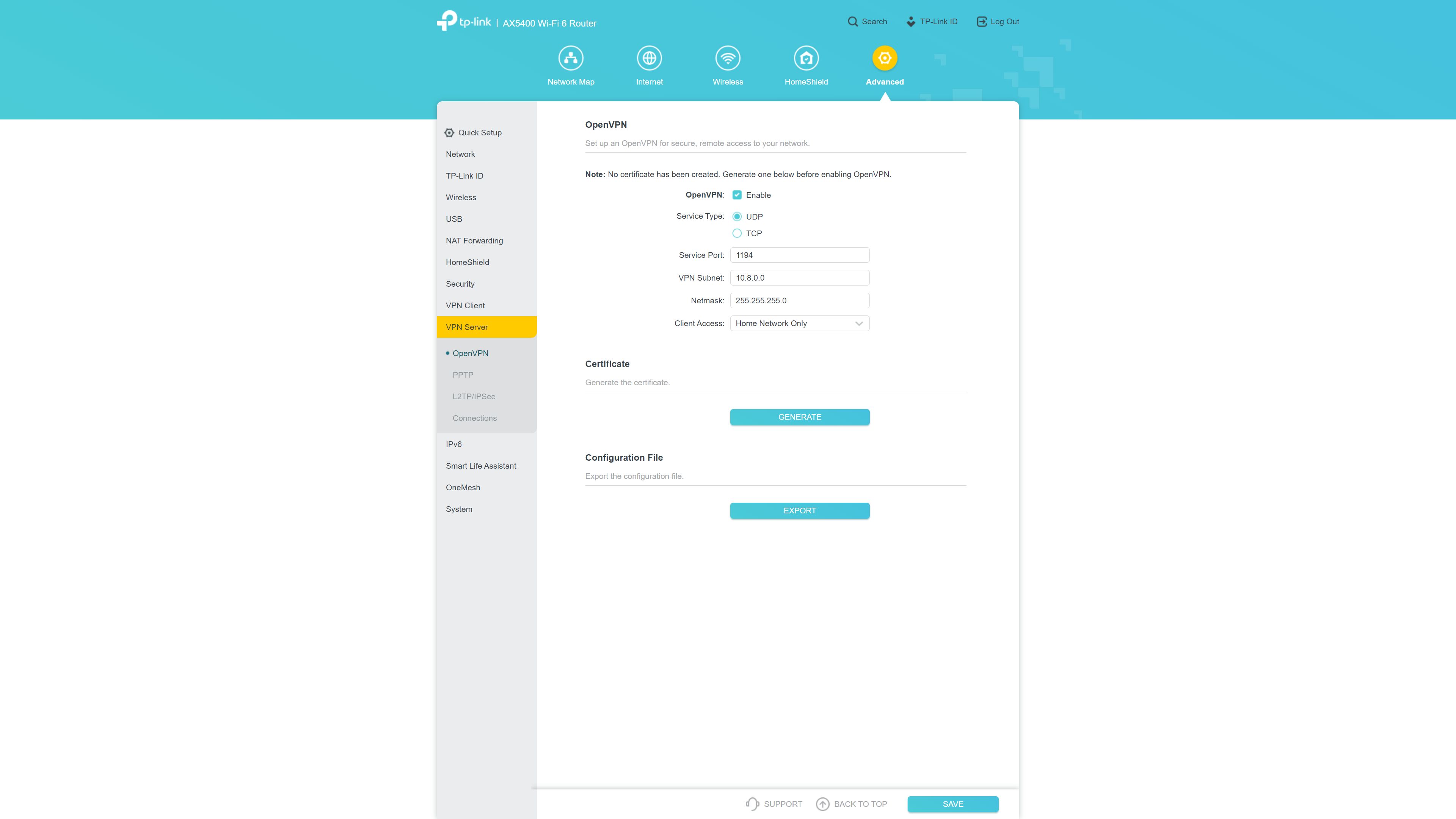 TP-Link Archer AX72 Pro