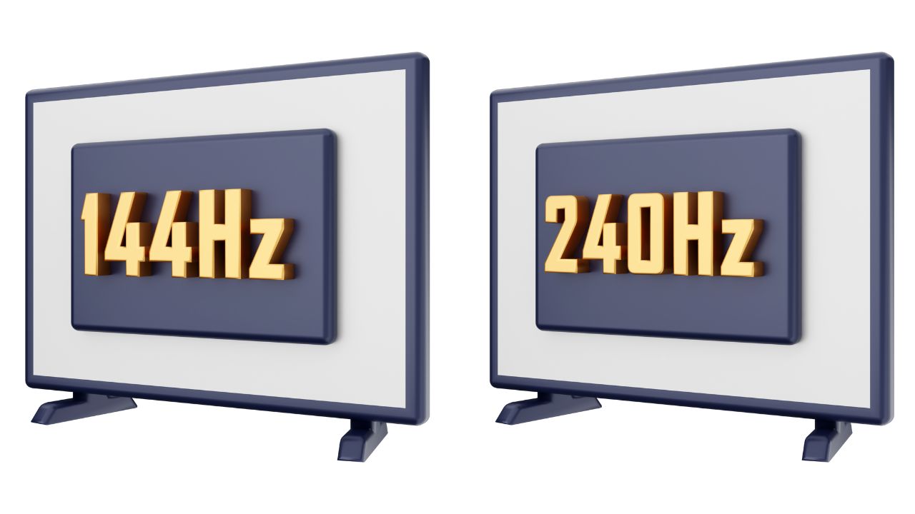 144 Hz vs. 240 Hz