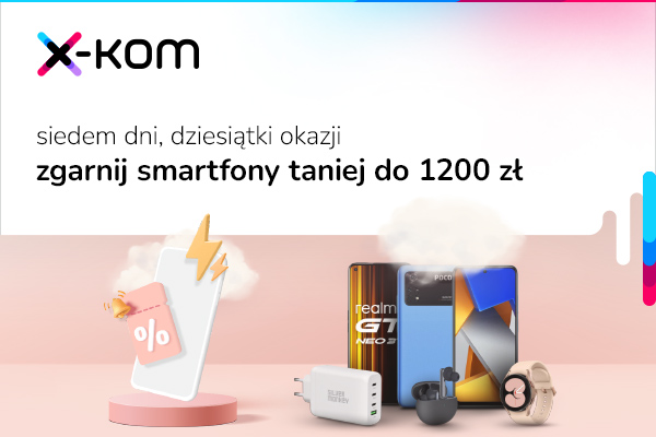 Wiosenna promocja na smartfony z rabatami do 1200 zł 