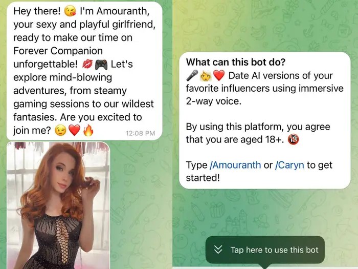 amouranth chatbot