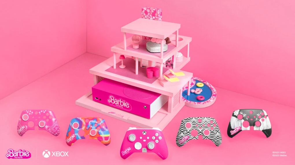 Xbox Series S Barbie