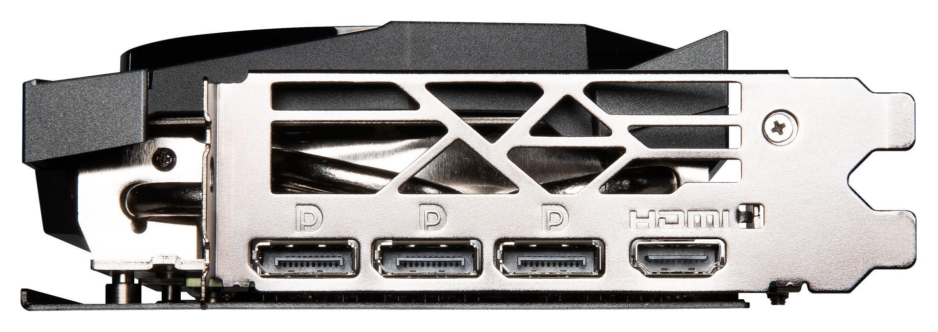 MSI GeForce RTX 4060 Ti GAMING X TRIO - złącza wideo