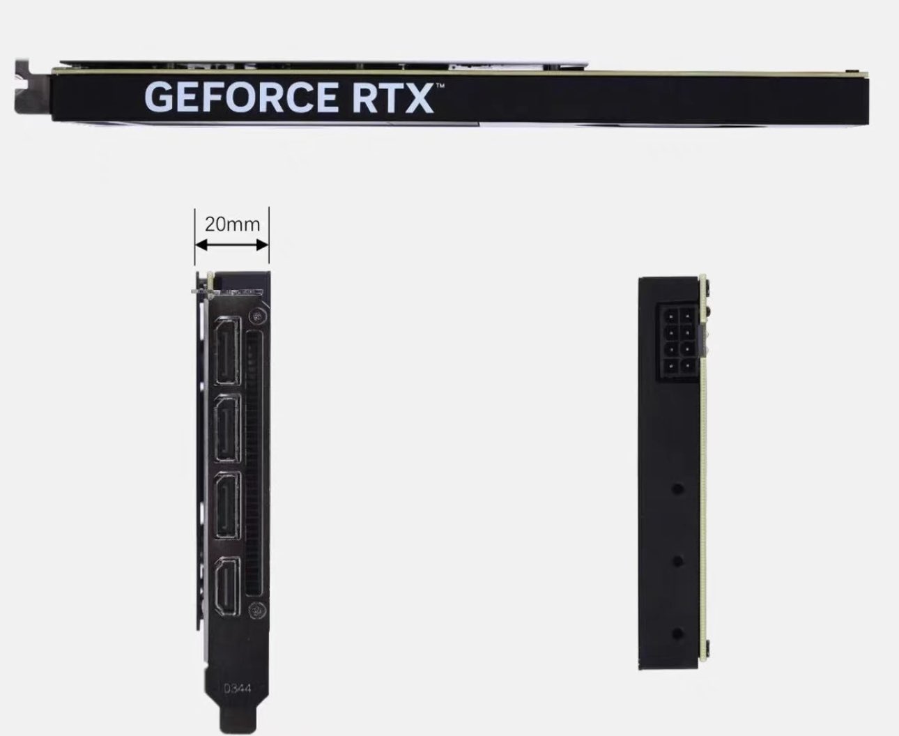Jednoslotowy GeForce RTX 4060 Ti