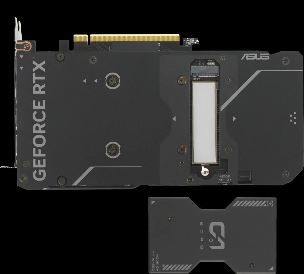 ASUS GeForce RTX 4060 Ti Dual ze slotem M.2