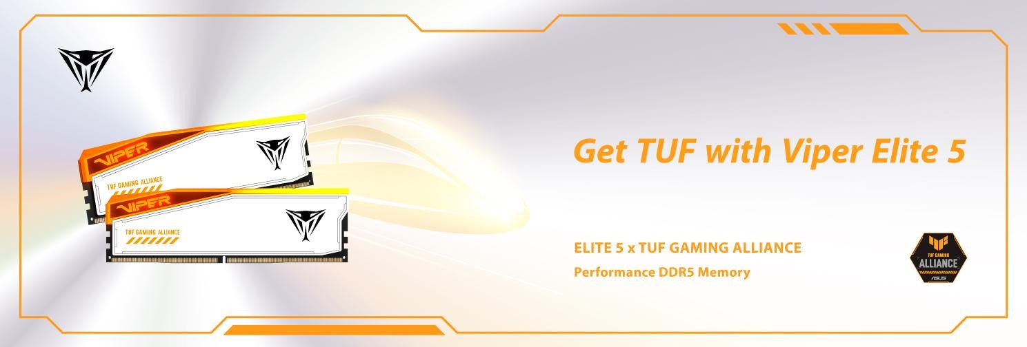 Viper Elite 5 TUF Gaming Alliance RGB DDR5