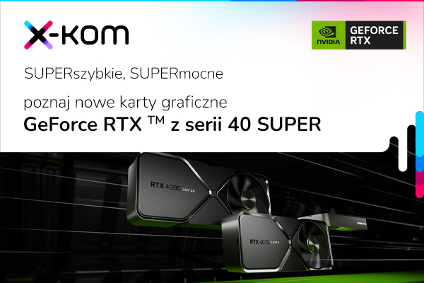 Premiera kart graficznych GeForce RTX™ z serii 40 SUPER 