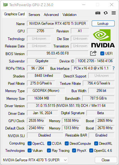 Test NVIDIA GeForce RTX 4070 Ti SUPER. Czy ma szansę dogonić RTX 4080?