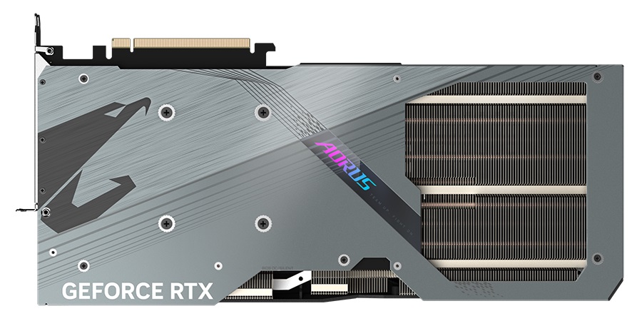 GIGABYTE AORUS GeForce RTX 4080 SUPER MASTER - backplate