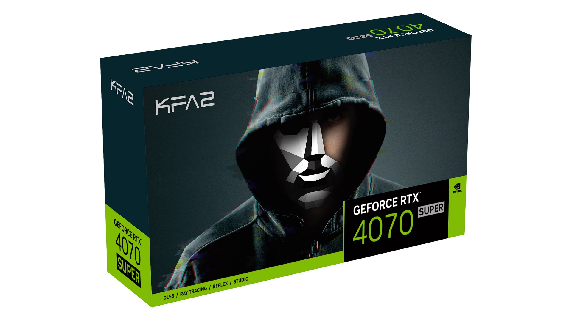 KFA2 GeForce RTX 4070 SUPER EX Gamer - fabryczne opakowanie