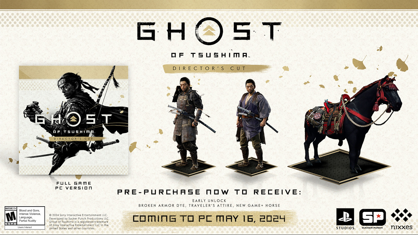Ghost of Tsushima Director’s Cut oficjalnie na PC. Znamy datę premiery i ulepszenia portu