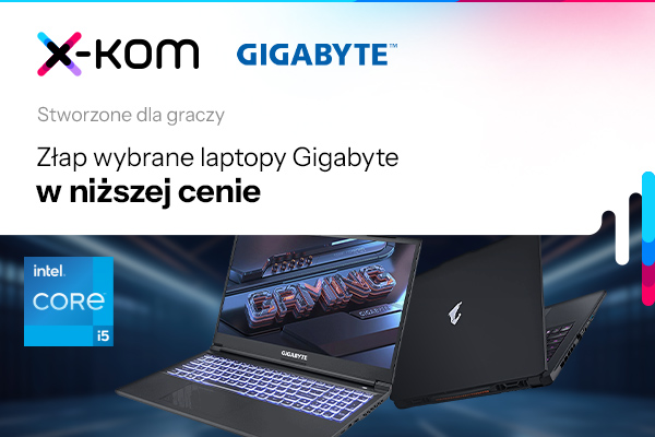 Promocja na laptopy Gigabyte 