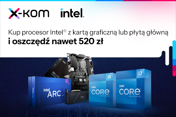 Kup procesor Intel i kartę graficzną