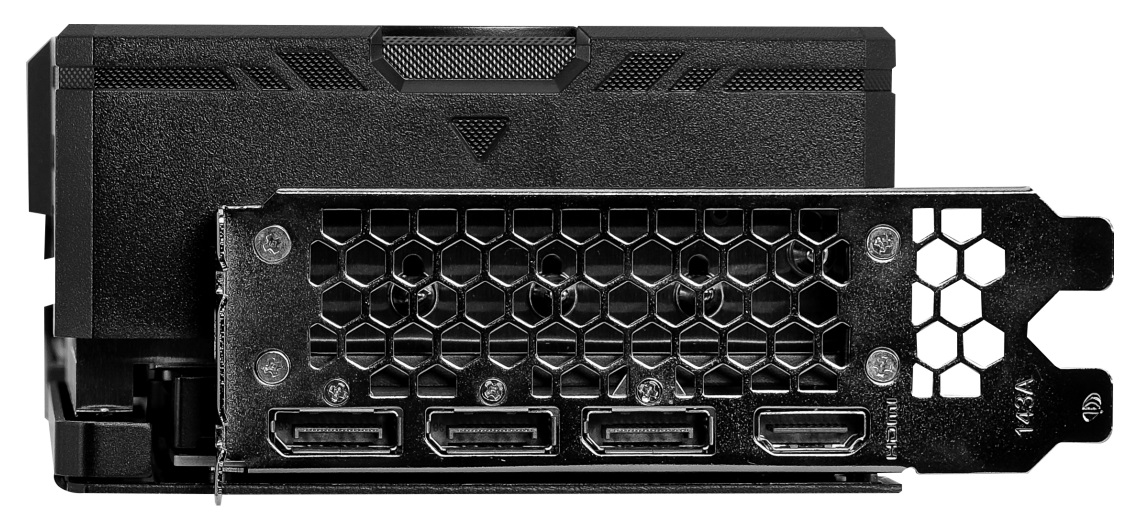 KFA2 GeForce RTX 4070 SUPER EX Gamer - złącza wideo