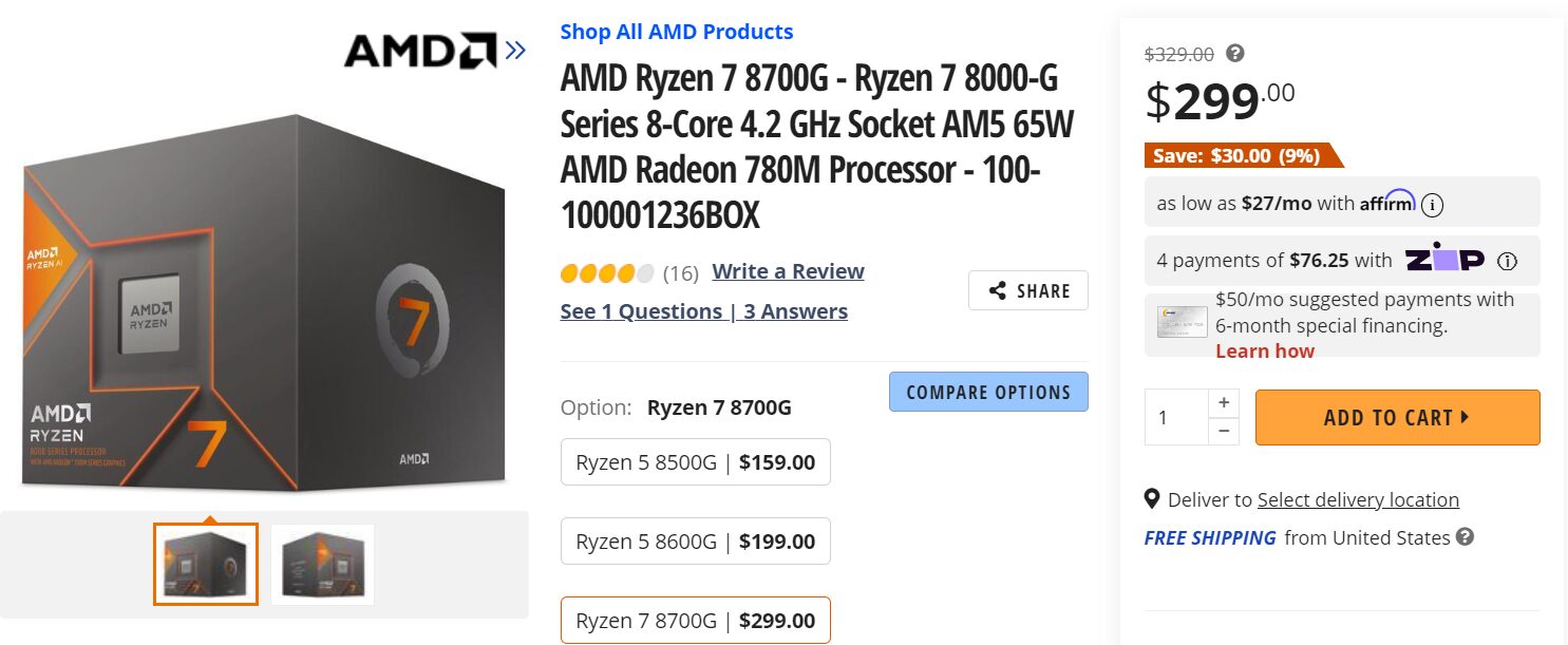 Ryzen 8000G