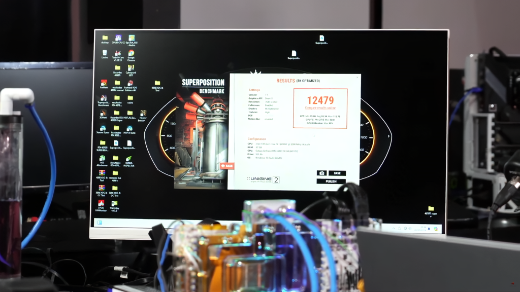 Karta stworzona przez Teclab jest o 13% wydajniejsza niż standardowy GeForce RTX 4090.
