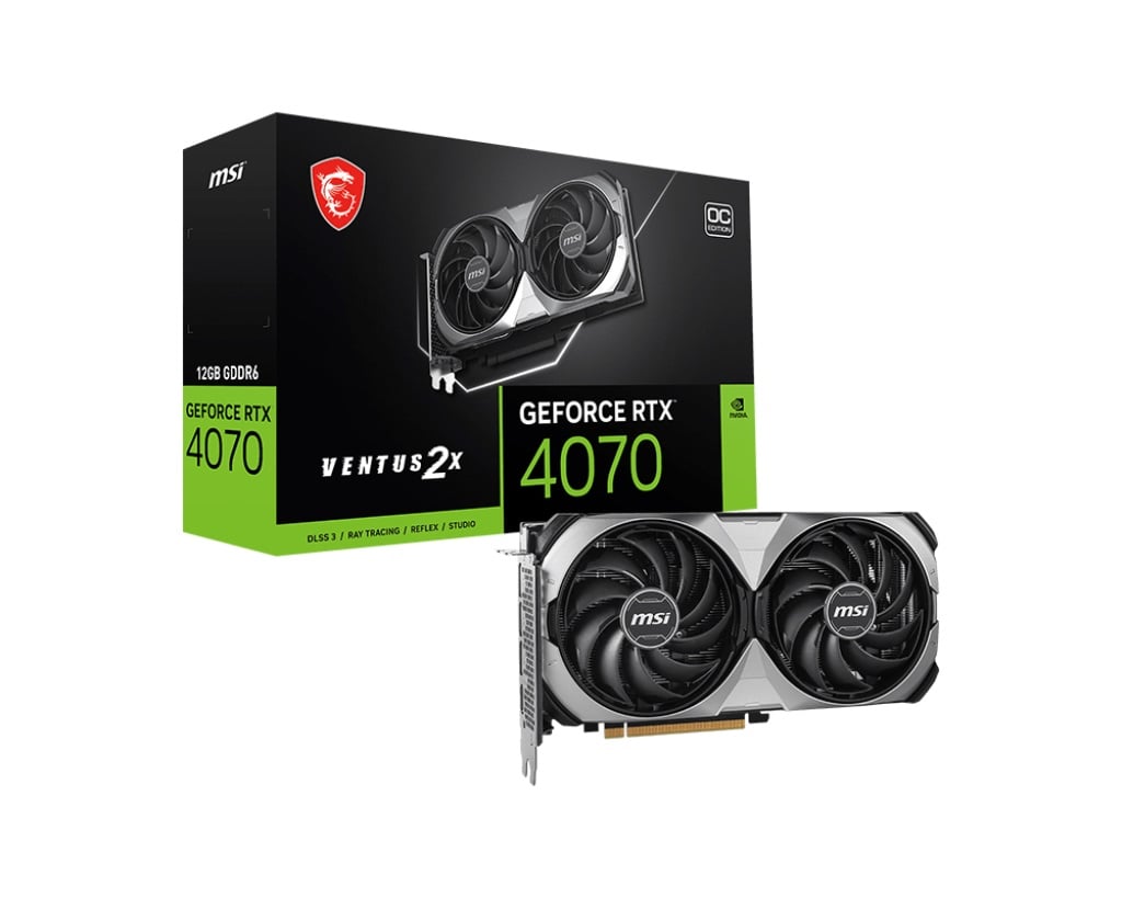 MSI RTX 4070 GDDR6 Ventus 2X