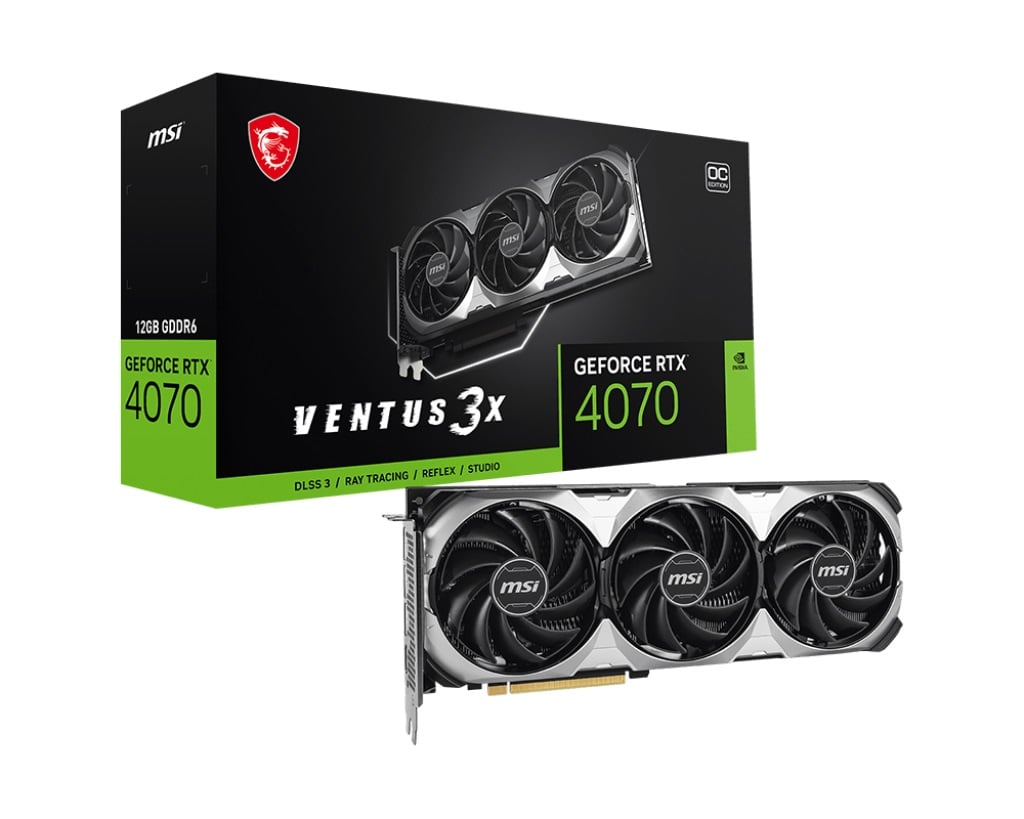 MSI RTX 4070 GDDR6 Ventus 3X