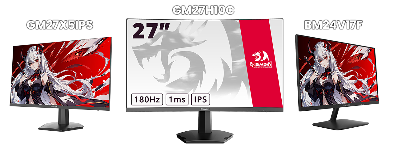 Redragon monitory gamingowe