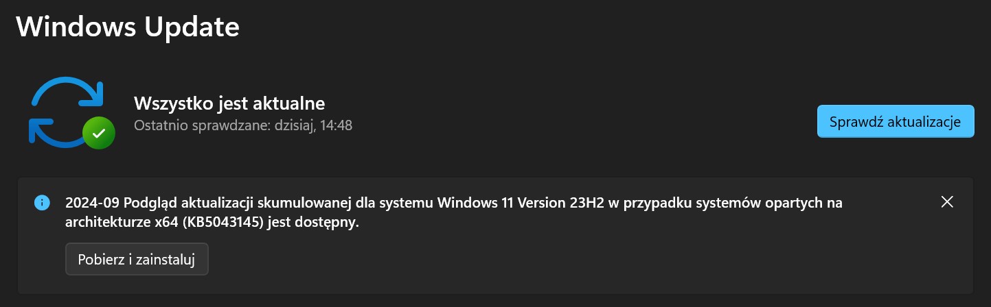 Wadliwa aktualizacja Windows 11