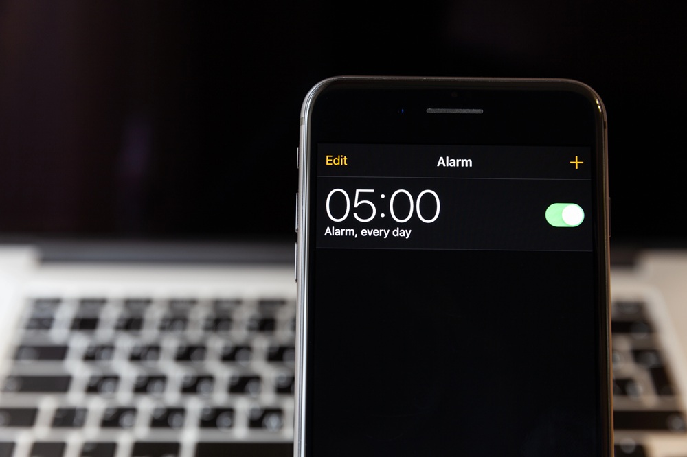 iPhone alarm