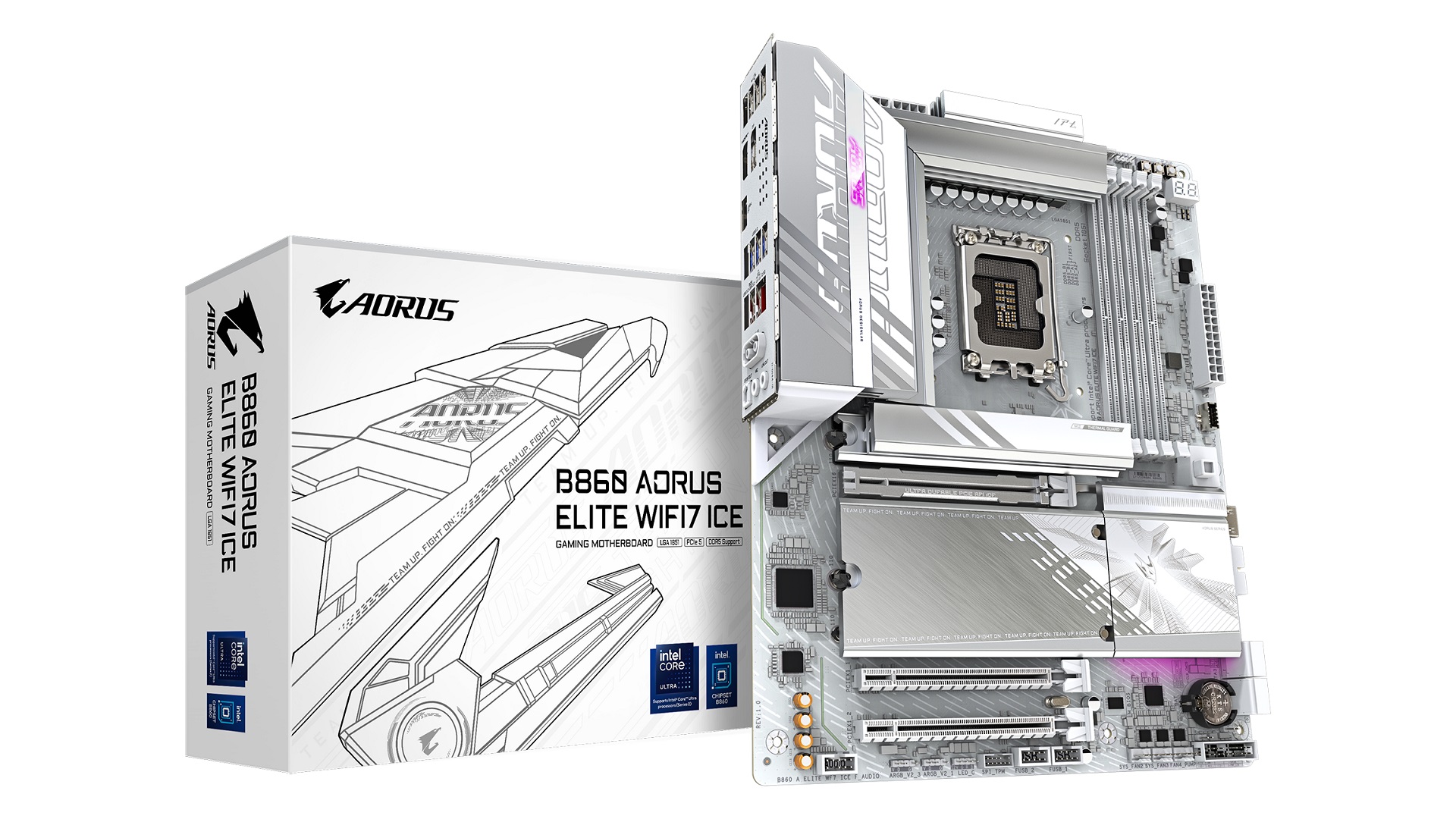 Test GIGABYTE B860 AORUS ELITE WIFI7 ICE. Solidna płyta w białym kolorze