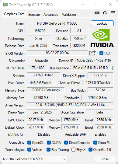 Test GIGABYTE GeForce RTX 5090 GAMING OC. Ogromne chłodzenie i 600 W mocy