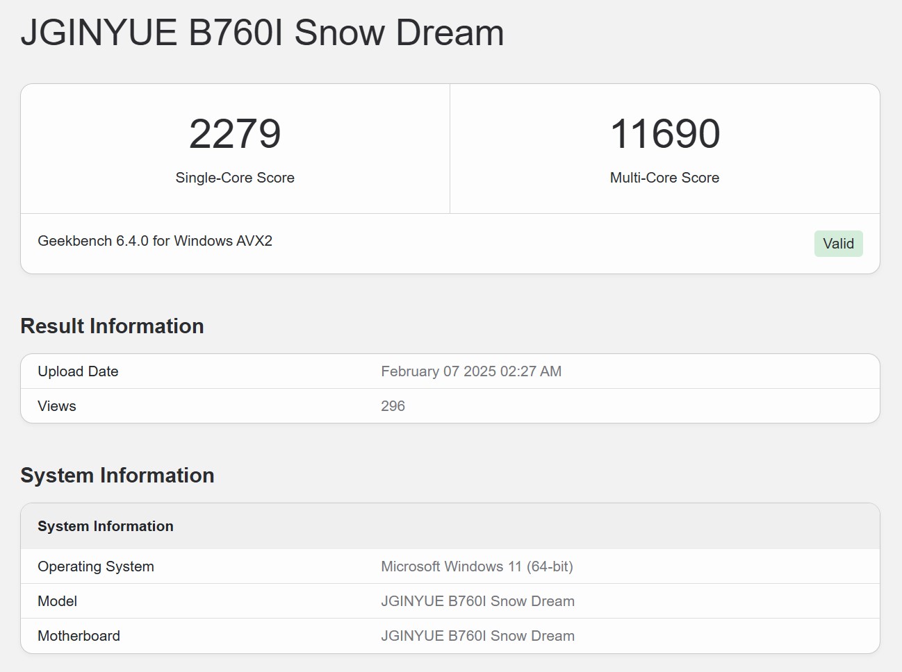 Wyniki Core i9-15900K