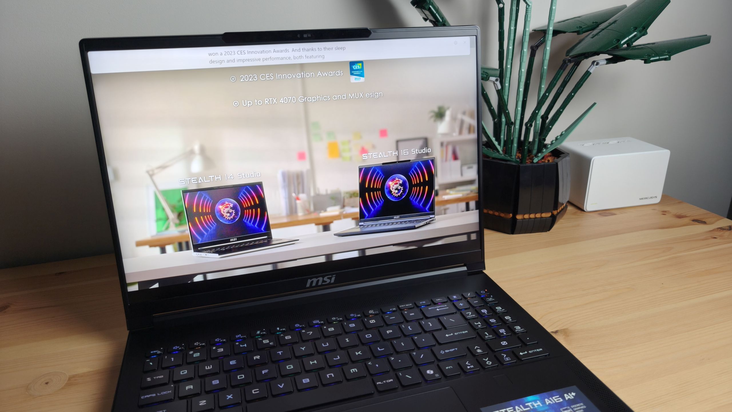 MSI Stealth A16 AI+