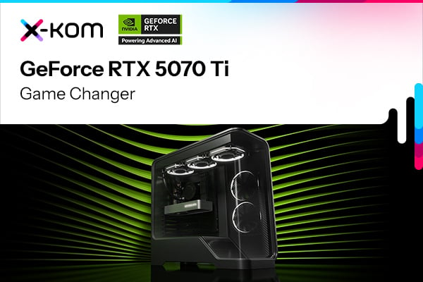 Premiera RTX 5070 Ti w x-komie 