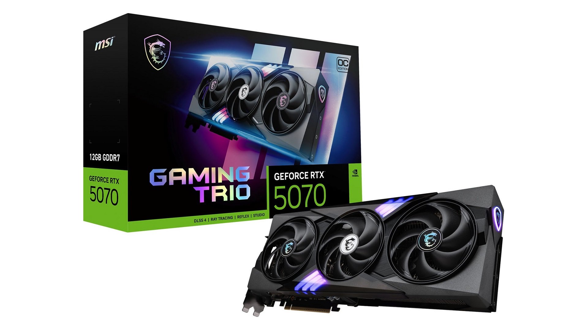 Test GeForce RTX 5070 i karty MSI GAMING TRIO OC