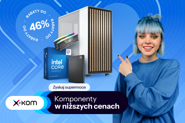 Komponenty z rabatami do 46%