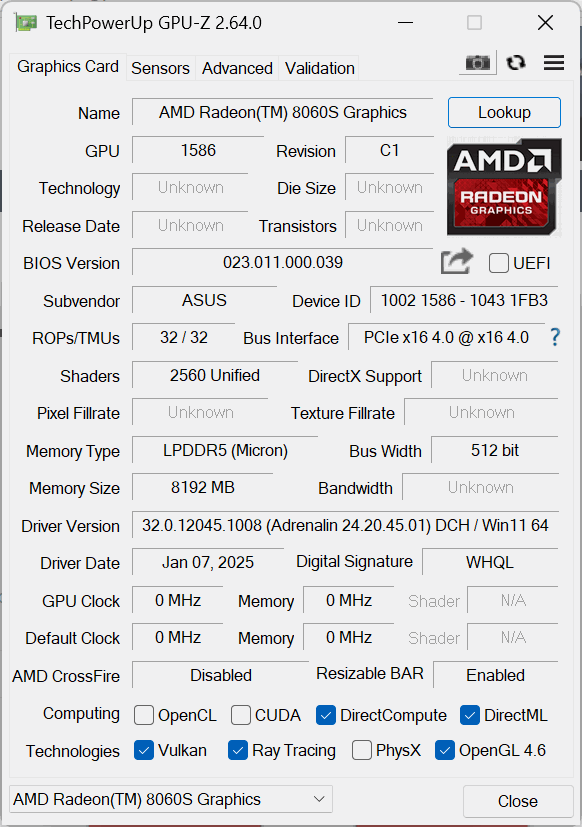 Radeon 8060S