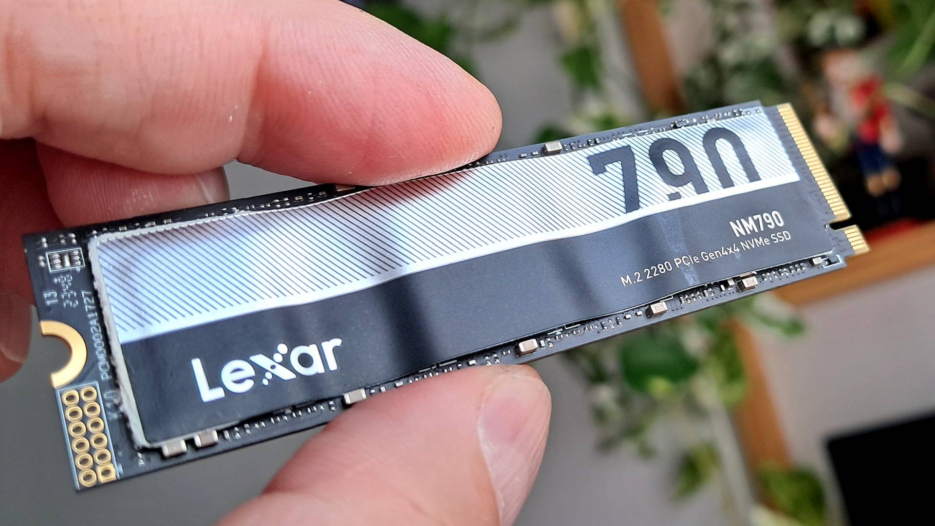 SSD PCIe 4.0 - naklejka termoprzewodząca