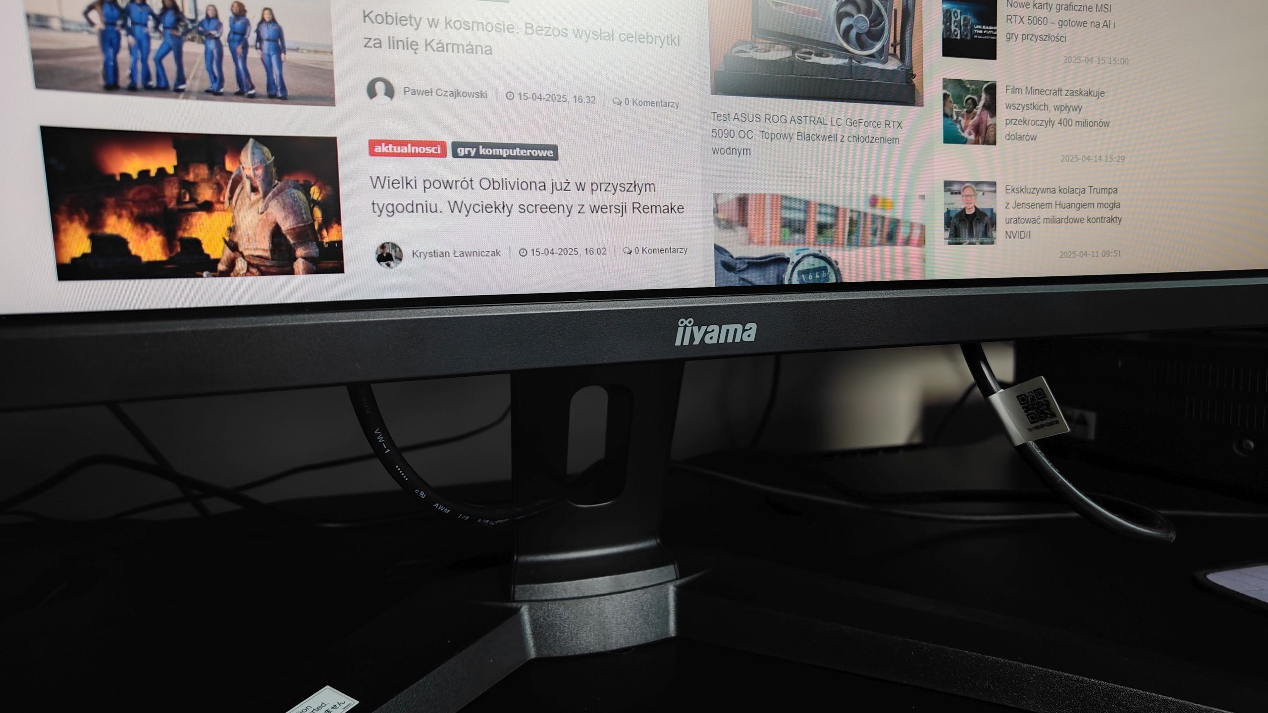 iiyama G-Master GCB3486WQSCP-B1 Gold Phoenix