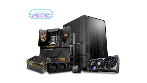 PC napędzane mocą MSI AI