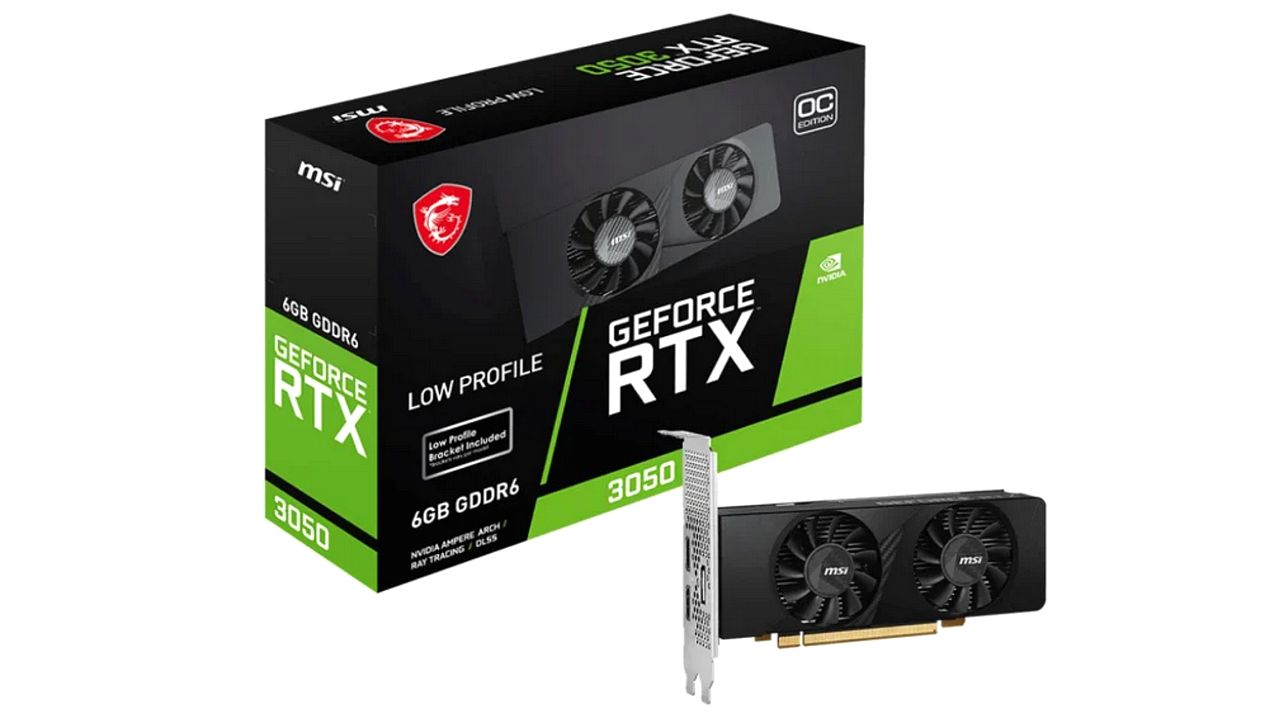 Niskoprofilowa MSI GeForce RTX 3050 Low Profile