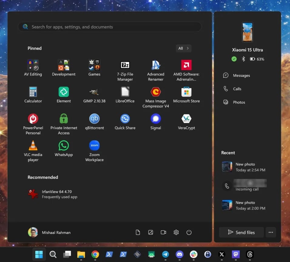 Windows 11 Phone Link