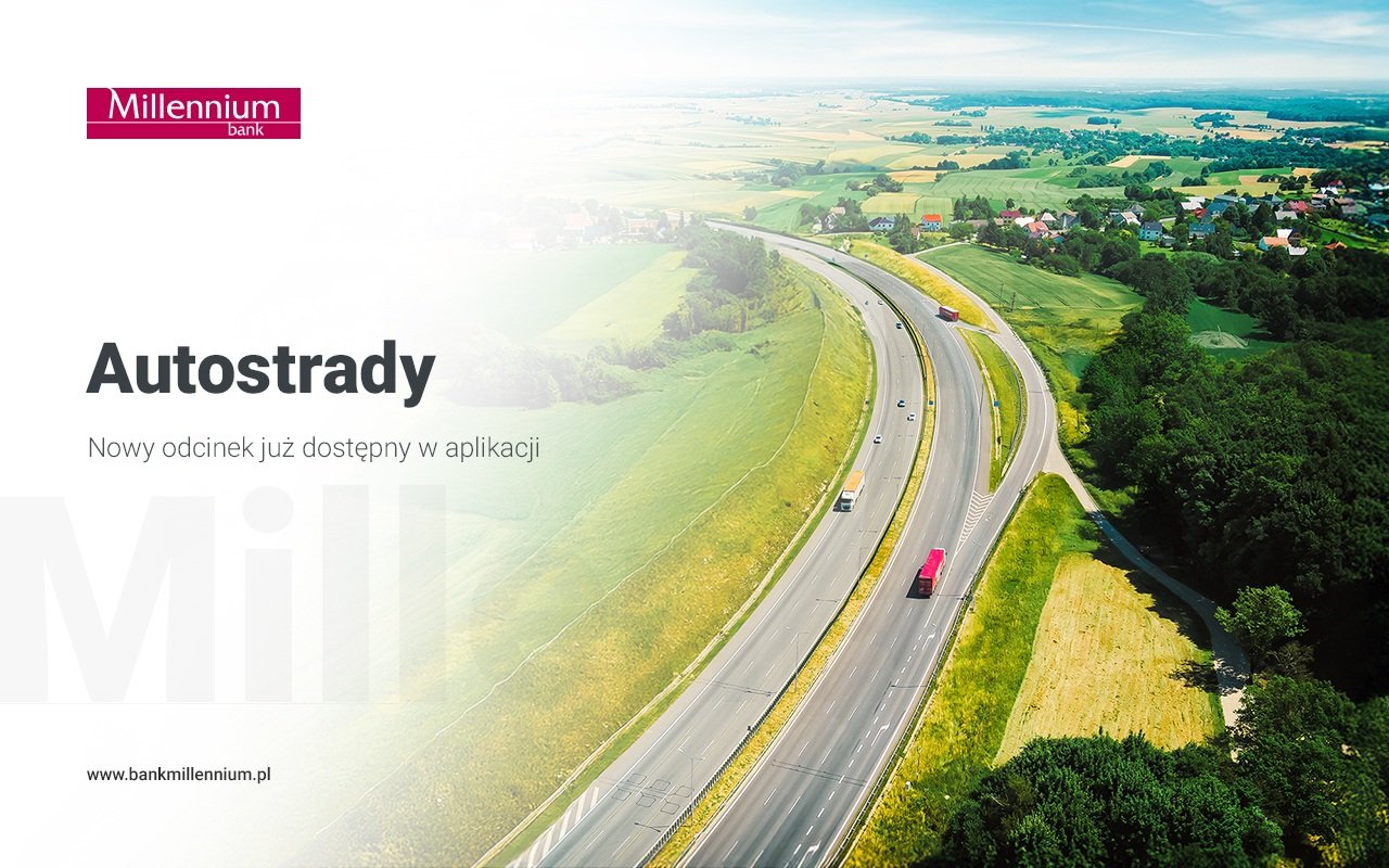 Bank Millennium płatność za autostradę A2